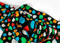 1970s Yves Saint Laurent Documented Silk Seashell Print Jacket