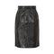 ARCHIVE - 1990s Runway Yves Saint Laurent Leather Skirt