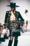 ARCHIVE - 1990s Runway Yves Saint Laurent Leather Skirt