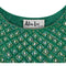 Alan Lee 1950s Emerald Wool Green Beaded Vest With Tassel Fringe