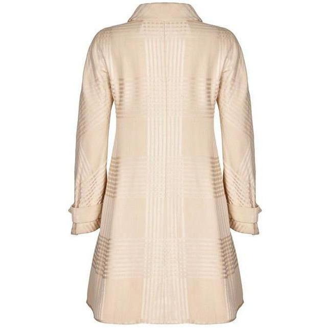Alberto Fabiani 1960s Italian Haute Couture Silk Dress Coat