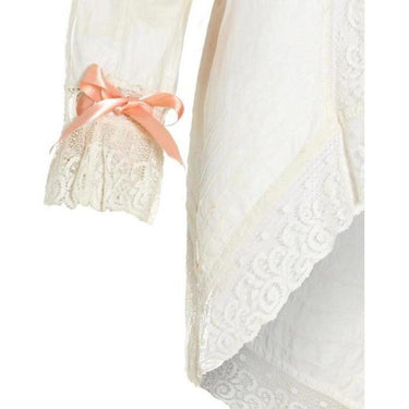 ARCHIVE - 1900s Cream Cotton and Lace Shirt
