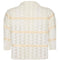 ARCHIVE - 1910 Edwardian White Eyelet Cotton Bolero with Silk Ribbon