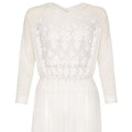 ARCHIVE - 1910s White Cotton Embroidered Dress