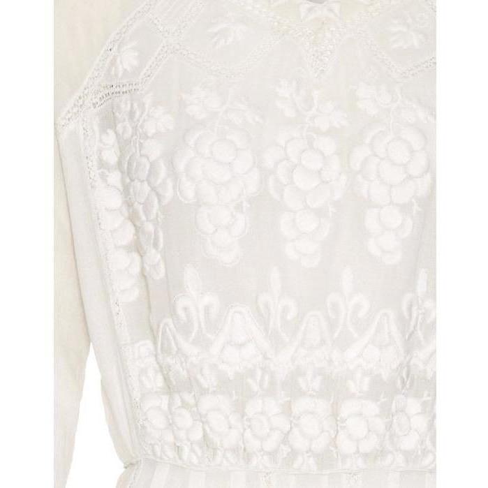 ARCHIVE - 1910s White Cotton Embroidered Dress