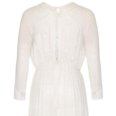 ARCHIVE - 1910s White Cotton Embroidered Dress