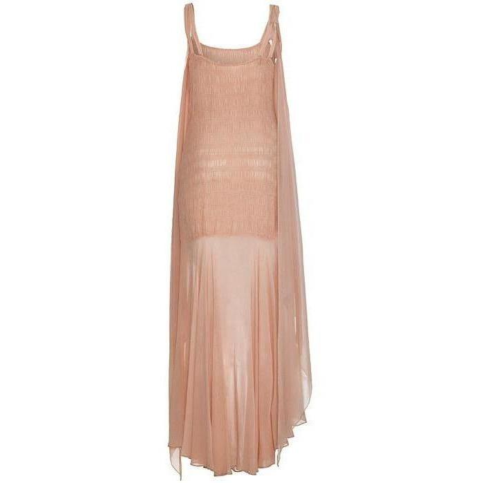 ARCHIVE - 1920s-30s Blush Pink Full Length Dress