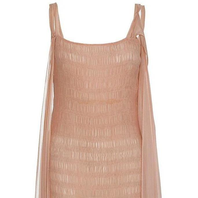 ARCHIVE - 1920s-30s Blush Pink Full Length Dress