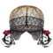 ARCHIVE - 1920s Black and Gold Lace Cap