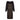 ARCHIVE - 1920s Black Chiffon and Gold Lame Flapper Dress