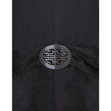 ARCHIVE - 1920s Black Satin Flapper Dress