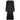 ARCHIVE - 1920s Black Satin Flapper Dress