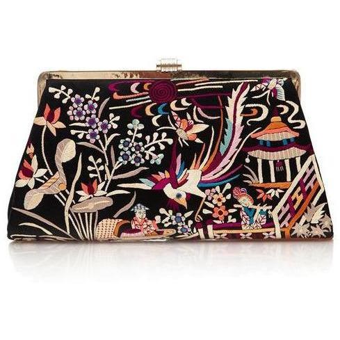 ARCHIVE - 1920s Chinese Silk Embroidered Clutch Bag