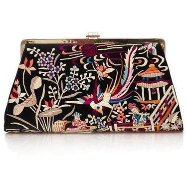ARCHIVE - 1920s Chinese Silk Embroidered Clutch Bag