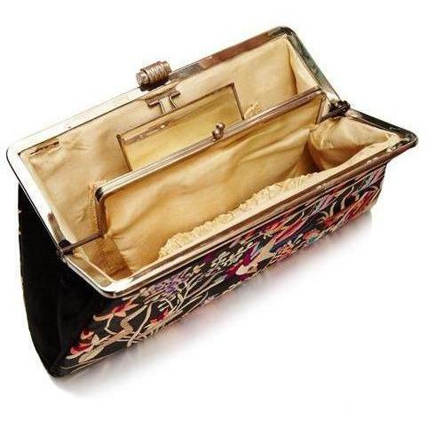ARCHIVE - 1920s Chinese Silk Embroidered Clutch Bag