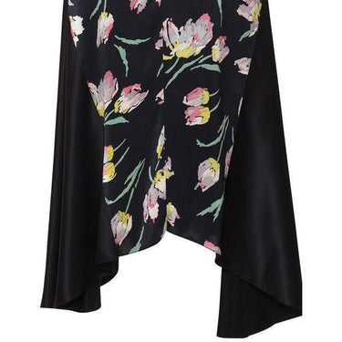 ARCHIVE - 1920s Floor Length Tulip Print Flapper Gown
