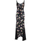 ARCHIVE - 1920s Floor Length Tulip Print Flapper Gown