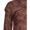 ARCHIVE - 1920s Floral Lame Flapper Dress With Long Sleeves