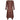 ARCHIVE - 1920s Floral Lame Flapper Dress With Long Sleeves