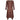 ARCHIVE - 1920s Floral Lame Flapper Dress With Long Sleeves