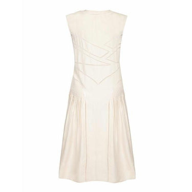 ARCHIVE - 1920s Ivory Silk Flapper Dress