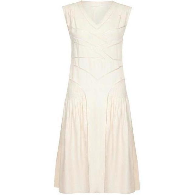 ARCHIVE -  1920s Ivory Silk Flapper Dress