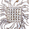 ARCHIVE - 1920s Juliet Metallic Bridal or Flapper Skull Cap with Rhinestones