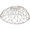 ARCHIVE - 1920s Juliet Metallic Bridal or Flapper Skull Cap with Rhinestones