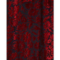 ARCHIVE - 1920s Red and Black Burnout Velvet Jacket