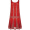 ARCHIVE - 1920s Red and Silver Lame Flapper Dress