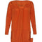 ARCHIVE - 1920s Rust Orange Silk Flapper Dress
