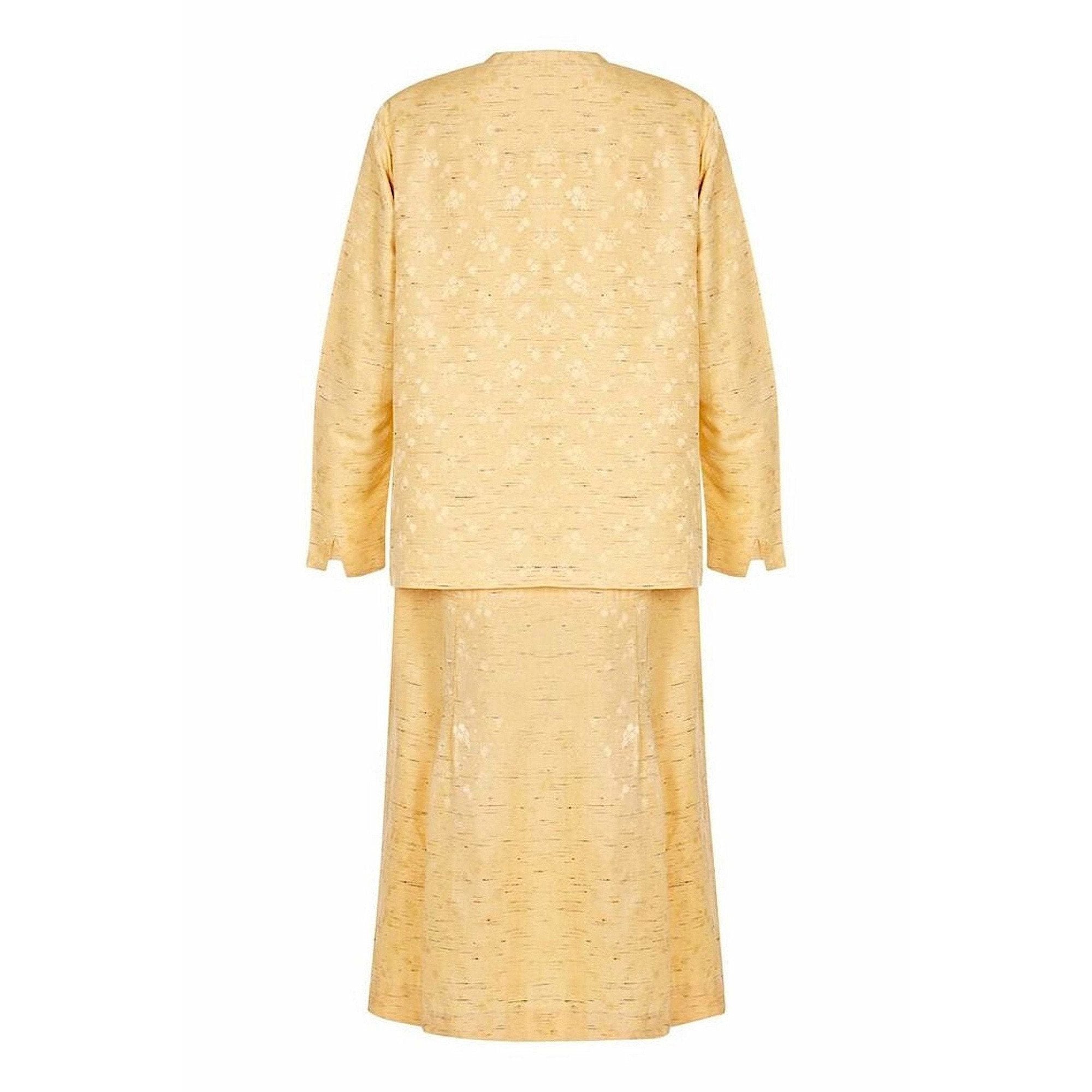ARCHIVE - 1920s Yellow Silk Flapper Dress With Matching Jacket