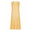 ARCHIVE - 1920s Yellow Silk Flapper Dress With Matching Jacket