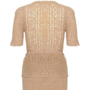 ARCHIVE - 1930s Beige Crochet Skirt Suit