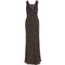 ARCHIVE - 1930s Black Crepe Rosebud Print Bias Cut Dress