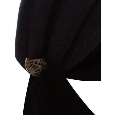 ARCHIVE - 1930s Black Felt Hat