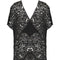 ARCHIVE - 1930s Black Lace Bias Cut Gown