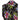 ARCHIVE - 1930s Black, Pink and Blue Floral Bolero Jacket