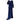 ARCHIVE - 1930s Blue Burnout Velvet Gown With Train
