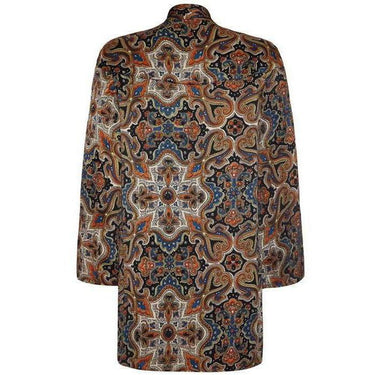 ARCHIVE - 1930s Colourful Paisley Print Silk Jacket