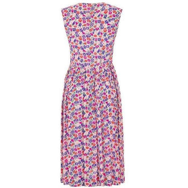 ARCHIVE - 1930s Colourful Silk Floral Dress
