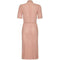 ARCHIVE - 1930s Dusky Pink Woven Cotton Paisley Dress