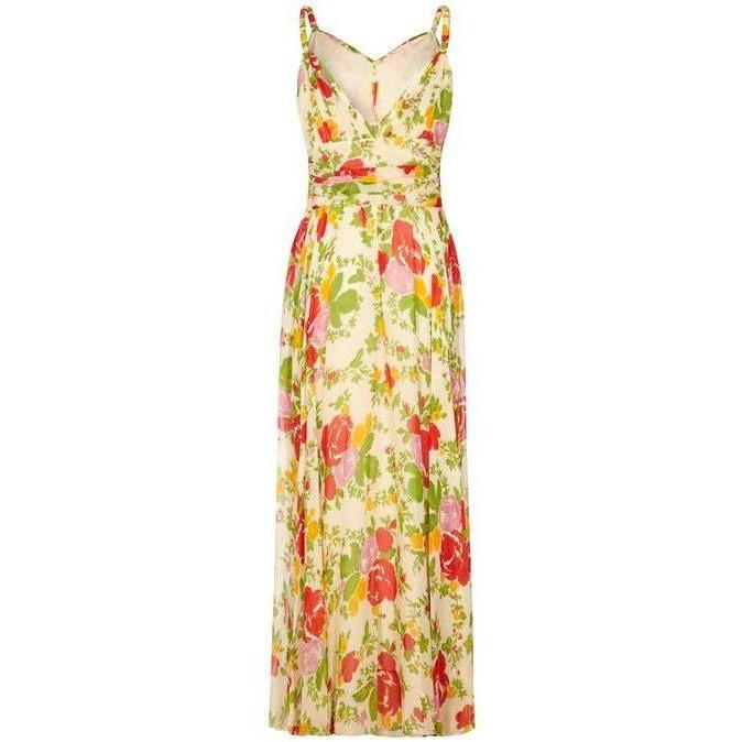 ARCHIVE - 1930s Floral Chiffon Gown
