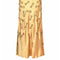 ARCHIVE - 1930s Gold Beaded Liquid Satin Evening Gown