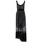 ARCHIVE - 1930s Heavily Sequinned Black Velvet Gown