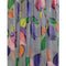 ARCHIVE - 1930s Net Deco Leaf Print Dress