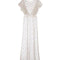 ARCHIVE - 1930s Polka Dot White Organza Lawn Dress