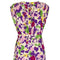ARCHIVE - 1930s Purple Floral Rayon Gown