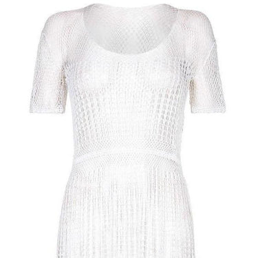 ARCHIVE - 1930s White Crochet Lace Dress