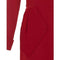 ARCHIVE - 1940s 100% Virgin Wool Burgundy Dress
